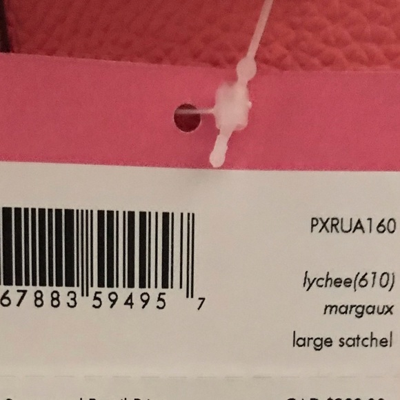 NWT! Kate Spade Large Margaux Leather Satchel - Picture 7 of 12